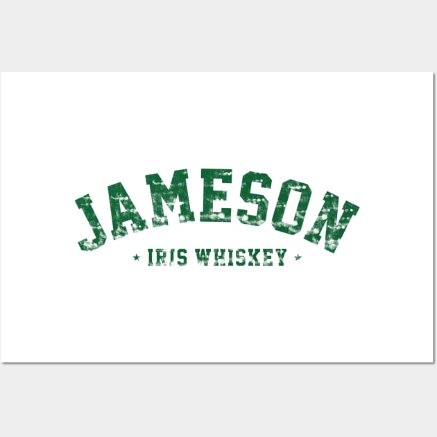 jameson irish whiskey Wall Art by jhonybrothers_cloth.ltd